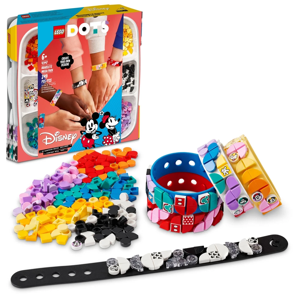 LEGO DOTS: Mickey & Friends Bracelets Mega Pack (41947)