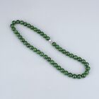 Chinese Exquisite Handmade Hetian Jade Green Jade Necklace