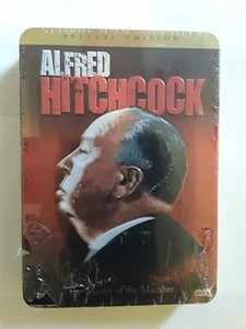 DVD Box Set Alfred Hitchcock Collectors Tin Sealed Thriller Suspense Movies - Picture 1 of 3
