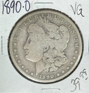 Dólar de plata Morgan 1890-O ~ en muy buena condición ~ BONITA MONEDA~ - Imagen 1 de 2