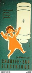 Buvard CHAUFFE EAU électrique - Picture 1 of 1