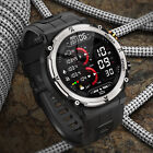 Smart Uhr Smartwatch Herren Armbanduhr Männer 5ATM Wasserdichte Sport Fitness