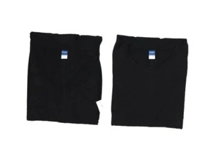 Old Navy Maternity 2 Pack Long Sleeve Dresses Stretchy Comfy Black Womens L - Picture 1 of 12