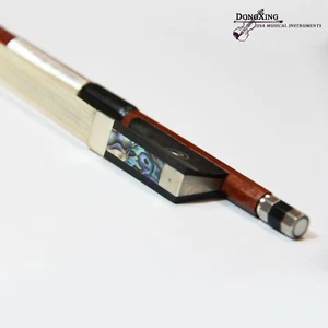 1/8 Size Violin Bow Wood Violin Bow Octagonal Stick Real Horse Hair - Picture 1 of 11
