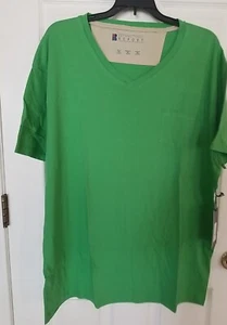 REPORT COLLECTION MEN'S T-SHIRT SIZE XXL PULLOVER GREEN STRETCH LIGHTWEIGHT NWT  - Picture 1 of 7