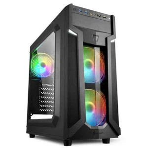 Caja Semitorre ATX Sharkoon VG6-W RGB Negro - Zdjęcie 1 z 1