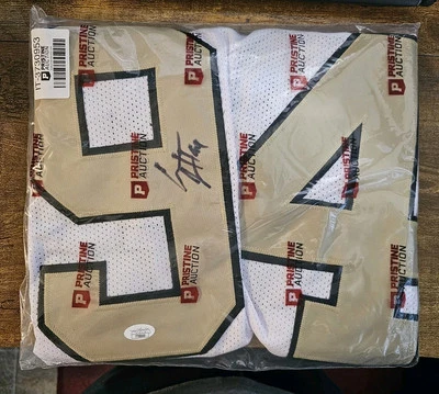 Cam Jordan Autographed/Signed New Orleans Saints White Jersey #94 - JSA COA - Image 1 of 4