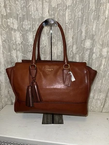 Coach Legacy Candace Carryall Tasche Cognac Leder 19888 - Bild 1 von 9