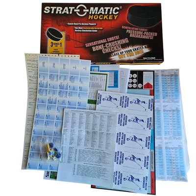 Strat-o-matic Hockey Game 2016-2017, New Open Box - Image 1 of 4