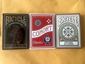 Chamäleons + Serpentine LEGENDS Discontinued Beautiful Lux Poker Playing Cards - Bild 1 von 5