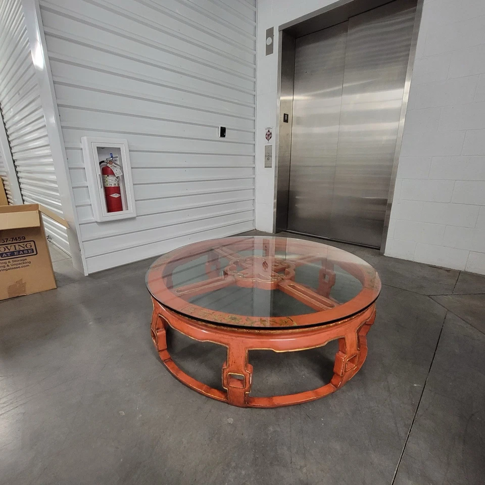 John Witticomb Round Asian Coffee  Table - Image 1 of 4