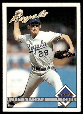 1993 O-Pee-Chee Rusty Meacham Kansas City Royals #173 - Image 1 of 2
