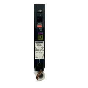 NUEVO CAJA ABIERTA Square D QO115DF 15A 120V 1P Disyuntor Doble Función AFCI/GFCI - Imagen 1 de 6