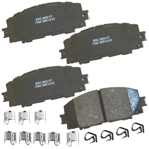 Bendix Premium Ceramic Front Brake Pads Prius 2021 Yaris 2006-2018 Lexus 2017 - Picture 1 of 5