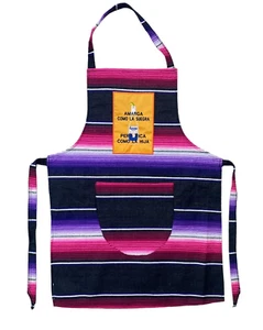 MANDILA SARAPE MEXICANA, DELANTAL, UNISEX, MÉXICO, TALLA ÚNICA - Imagen 1 de 3