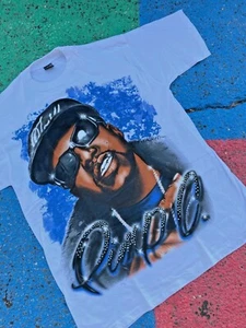 VTG Pimp C Houston Texas Rap Tee Detailed Graphic Hip Hop Shirt Rare UGK XXXL 3X - Picture 1 of 8