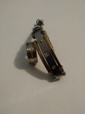 men's  bracelet and ring set - Image 1 of 4