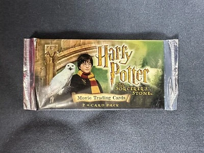 Коллекционная карточка Harry Potter and Sorcerer's Stone упаковка - Изображение 1 из 2