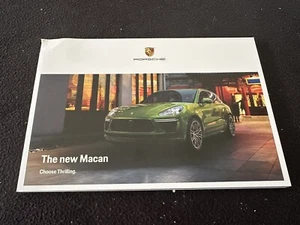 Porsche 2019 2020 nuevo Macan, S & Turbo folleto detallado catálogo de ventas de Estados Unidos con desgaste - Imagen 1 de 8