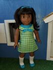 African American Girl Doll Melody Black Hair Brown Eyes W/Meet Dress Outfit
