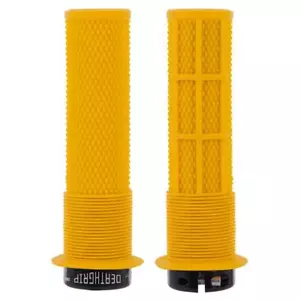 DMR Brendog DeathGrip geflanscht dick in Gul gelb MTB BMX Abfahrtswege - Bild 1 von 1