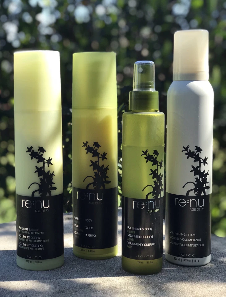 JOICO Re:Nu Age Defy Plenitud Cuerpo Pre Champú Tratamiento Primer Espuma Voluminizadora Foto 1 de 4