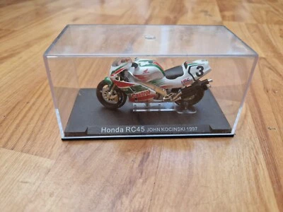 1/24 DEAGOSTINI IXO - 1997 HONDA RC45 JOHN KOCINSKI DIECAST MOTORCYCLE BIKE - Image 1 of 2