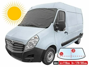 PROTECTOR PARABRISAS PARASOL PARASOL para Vauxhall Opel Movano - Imagen 1 de 5