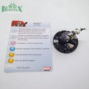 Heroclix Invincible Iron Man Set Fantasma #036 ¡Figura rara con tarjeta! - Imagen 1 de 1