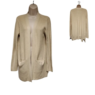 Suéter Cárdigan Abierto Manga Larga Gap Talla Pequeña Color Amarillo  Foto 1 de 4