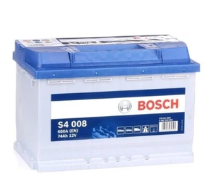 BOSCH BATTERIA AVVIAMENTO AUTO 0092S40080 74 AH 12 V 680A ADATTA PER ALFA FIAT - Imagen 1 de 5