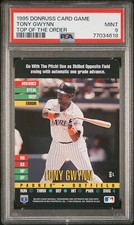 PSA 9 TONY GWYNN 1995 Donruss Top of the Order RARE San Diego Padres MINT