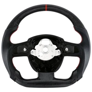 Real Carbon Fiber Steering Wheel For Audi S5/S4/A5/A4 B7 2008-2010 - Picture 1 of 6