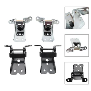 4PCS Front Upper Lower Door Hinge For Ford F150 F-250 F-350 Mercury 1980-1997 A1 - Picture 1 of 13