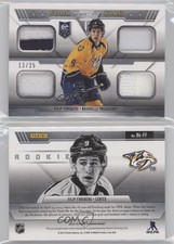 2013 Panini Titanium Four Star Memorabilia /25 Filip Forsberg #R4-FF Rookie RC