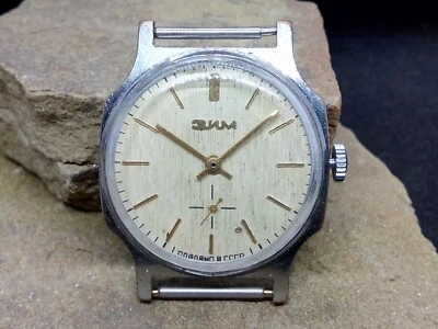 复古 Pobeda 手表 Zim 手表 苏联 俄罗斯 苏联制造 手表 — 第 1/4 张图片