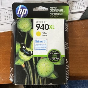 New Unopened Genuine HP OFFICEJET PRO 940XL Yellow Ink Cartridge Date: 11/2016 - Picture 1 of 5