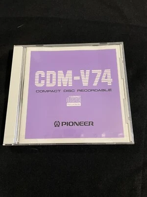 New Sealed Pioneer CDM-V74 Compact Disc Recordable 1995 Rare Audiophile Grail - Image 1 of 4