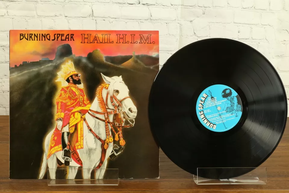 Burning Spear, Album HAIL H.I.M., LP Vinyl, Roots Reggae, RDC 2003, NM+ ! - Bild 1 von 4