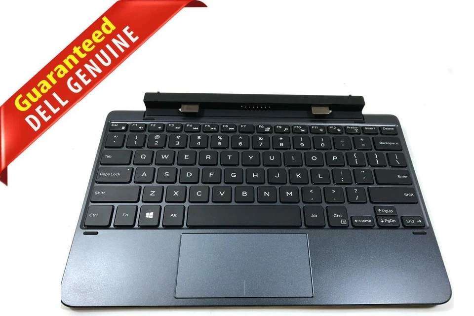 NEW OEM Dell Venue 10 pro 5056 K13M Keyboard Dock HHCC2 41WJD Y5N3X 0Y5N3X - Image 1 of 3