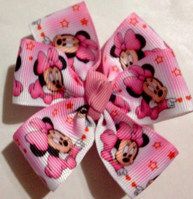 Arco mágico antideslizante Minnie Mouse (3 pulgadas) HairBow (s) Foto 1 de 4