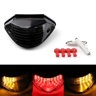 Taillight + Turn Signal for Honda CB600 HORNET CB900 HORNET 599 919 02-07 Smoke - Imagen 1 de 4