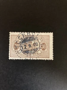 SUECIA. 1881 30 Minerales Oficial Recargado (O22). Usado - Imagen 1 de 2
