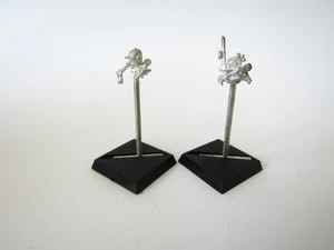 WARHAMMER 40K IMPERIAL ARMY  - SERVO SKULLS X 2 METAL - Picture 1 of 2