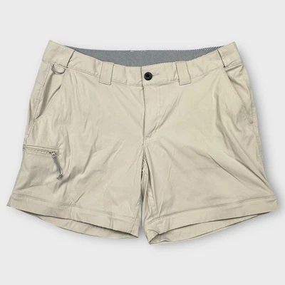 Pantalones Cortos World Wide Sportsman Para Mujer 16 Beige Exterior Pesca Cremallera Bolsillo Elástico Foto 1 de 4