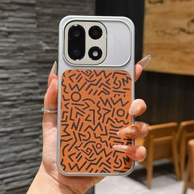 For OnePlus 15, Luxury Hybrid Armor Graffiti Case Wireless Charging Hard Cover - Image 1 of 4