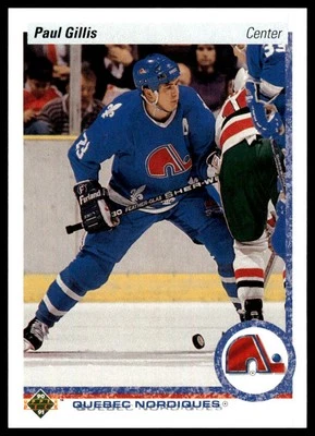 1990-91 Upper Deck #49 Paul Gillis - Image 1 of 2