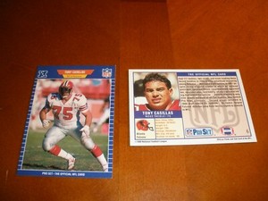 1989 Pro Set Football Set Break (#1-250) .99 Singles-Qty Discount-Free Shipping!