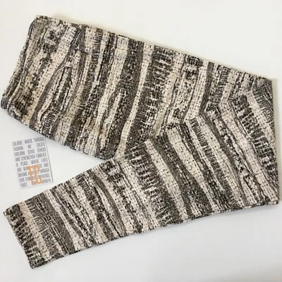 Leggings TC LuLaRoe ~ PATRÓN MARFIL Y MARRÓN ~ TALLAS 12-18; altos y curvilíneos Foto 1 de 3