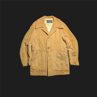 Vintage McGregor Tan Corduroy Jacket Mens Size 40 Autumn Outerwear - Image 1 of 4